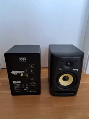 KRK Rokit 5 Lautsprecher, schwarz