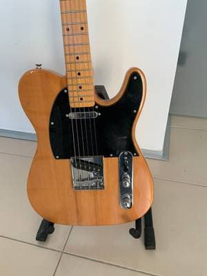 HB TE-52NA Vintage E Gitarre incl Gurt