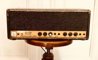 Tube Amp Selmer Truvoice Bassmaster 50 - 1963 Croc-Skin