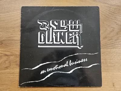 SLOWBURNER - AN EMOTIONAL BUSINESS VINYL LP (1989)