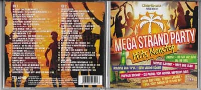 Chartboxx Mega Strand Party 2 CD Oliver Frank Anni Perka Tommy Fischer Tim Toupet