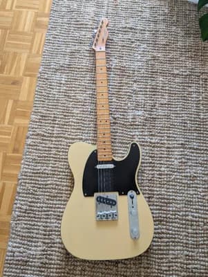 Squier 40th Anniversary Telecaster Vintage Edition - Satin Vintage Blonde Gitarre