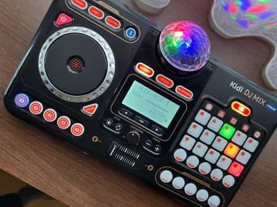 VTech DJ-Pult Kidi DJ Mix Musikspielzeug mit Discolicht