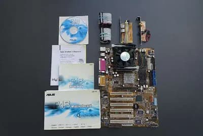 ASUS P4B Mainboard + Intel 1,5GHz Pentium 4 CPU Prozessor