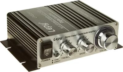 Lepy LP-2024A+ 12V Digital Stereo Mini-Amplifier OVP!