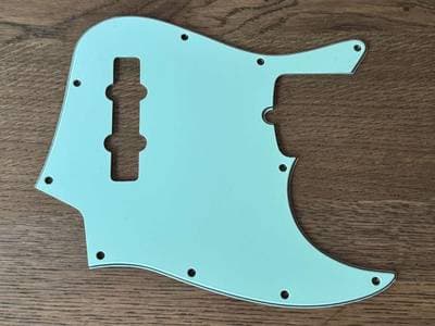 Pickguard Fender Jazz Bass Mint Green