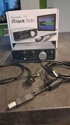 Focusrite iTrack Solo Lightning neuwertig