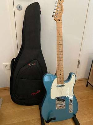 Fender Telecaster Player MN Tidepool + Tasche