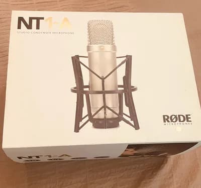 Rode Microphones NT1-A Kondensator-Nierenmikrofon-Set Wie Neu