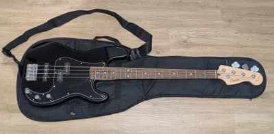Squier by Fender Affinity Precision Bass PJ - E-Bass, schwarz