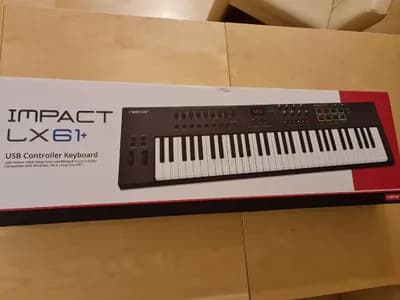 Keyboard Nektar Impact LX61 + USB-MIDI-Controller-Keyboard mit DAW-Integration