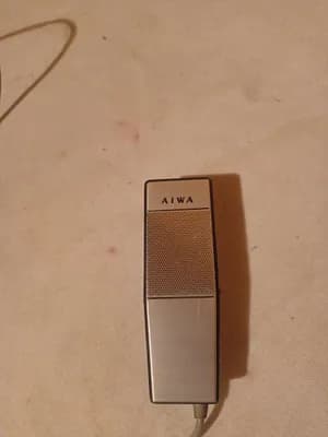 Vintage Aiwa Dynamic Microphone DM - 59 JAPAN