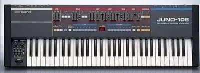 *Legendärer Roland Juno 106 Synthesizer*