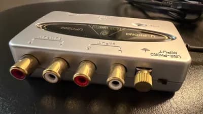 Behringer U-Phono UFO202 - USB-Audiointerface