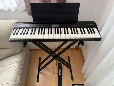 Roland GO: Piano 61 Tasten inkl. Ständer, Pedal & Hülle - wie neu - Komplettset