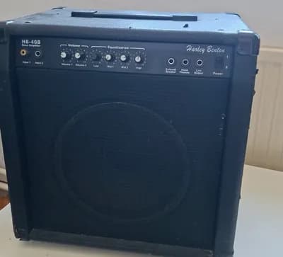Bass Amplifier Harley Benton HB-40B! Funktioniert einwandfrei!