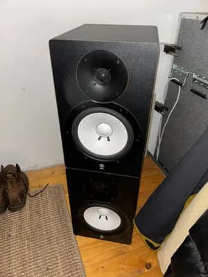 Yamaha HS80m studio monitore (1x voll funktionsfähig + 1x defekt)