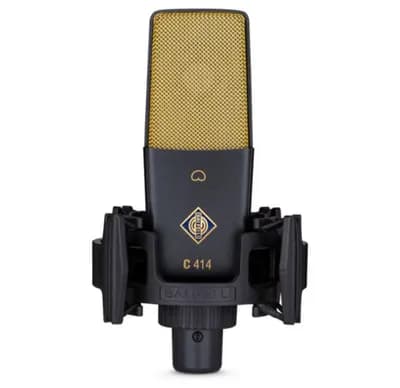 4x Studio-Kondensatormikrofone C414