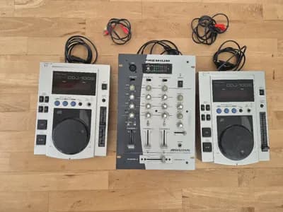 DJ Set 2x Pioneer CDJ-100s + Mischpult