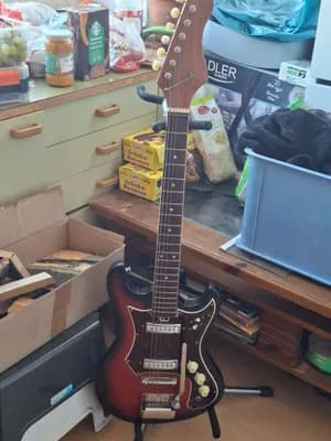 Teisco 1965 Vintage "Top 20" 6 String Guitar