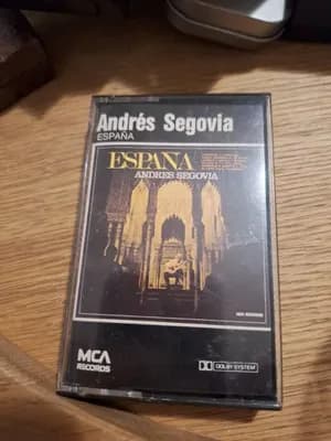Andrés Segovia - España | Original Musikkassette (MC, Classical Guitar)
