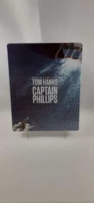 Captain Phillips mit : Tom Hanks, Abdi Barkhad, Paul Greengrass, u. a. Steelbook, Bluray , fast wie Neu ! Viele Fotos, TOP PREIS !
