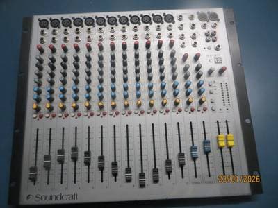 SOUNDCRAFT SPIRIT E-12 MIXER; MISCHPULT