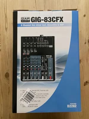 DAP-Audio GIG-83CFX Analoges Mischpult