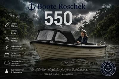Elektroboot GIANT 550 Prestige