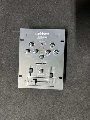 Renkforce DJ10+ USB 2 Kanal DJ Mixer