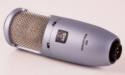 AKG Perception 200 Studio Mikrofon inkl. Spinne