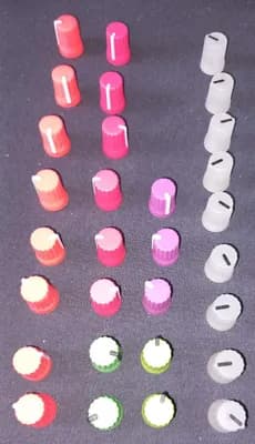 Color caps DJ Pioneer Denon