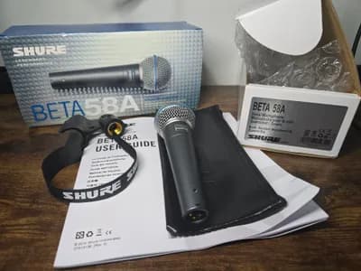 Shure Beta 58A Gesangsmikrofon