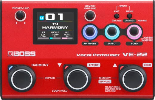 BOSS - VE-22 Vocal Processor