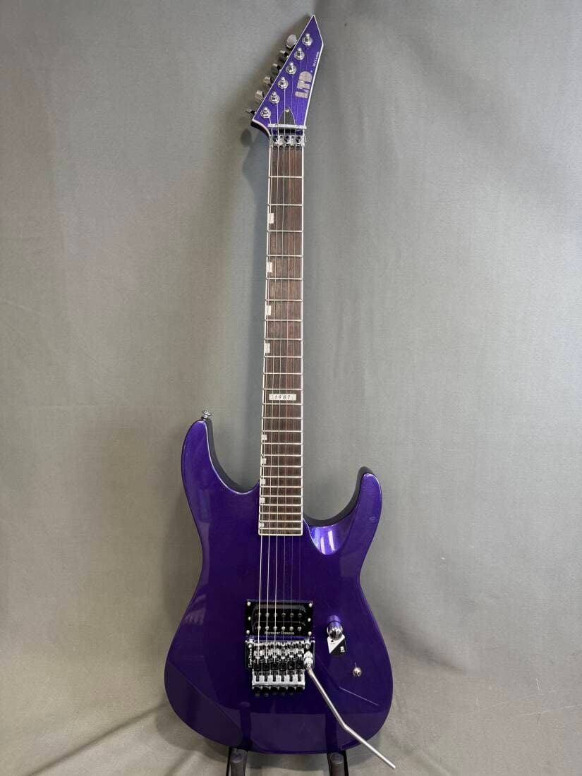 ESP LTD M-1 Custom 87 Electric Guitar, Dark Metallic Purple LM1CTM87DMP