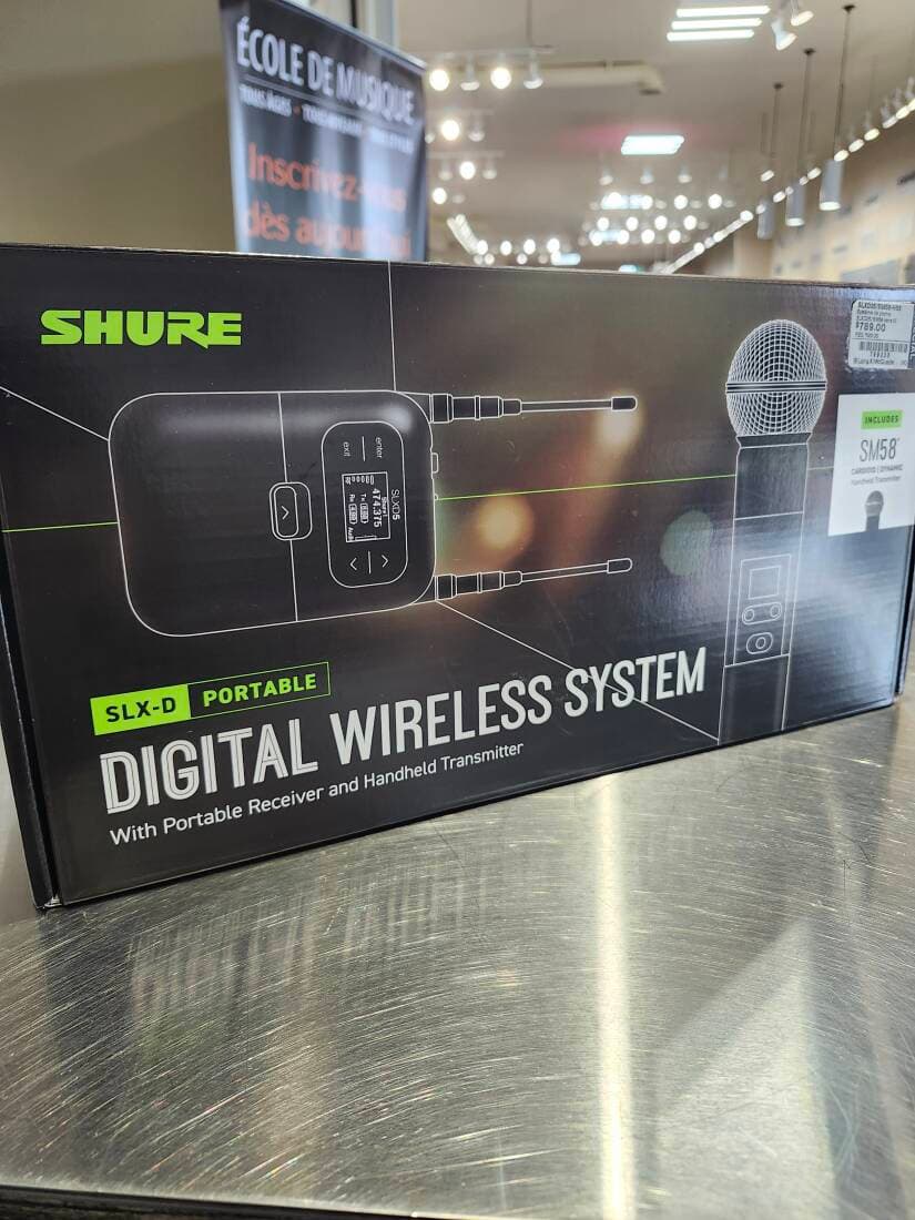 Shure - SLXD25/SM58-H55
