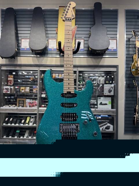 CHARVEL PM SD1 HSS FR AQUA FLK LTD