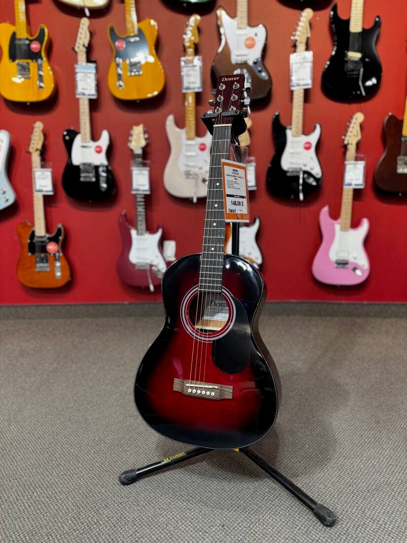 Denver - 3/4 SIZE STEEL STRING-RED