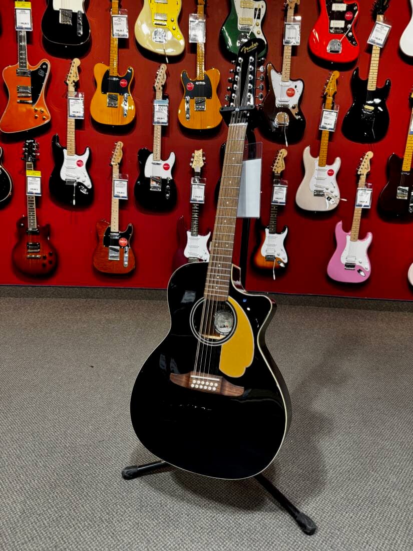 Fender - VILLAGER 12 STRING BLACK