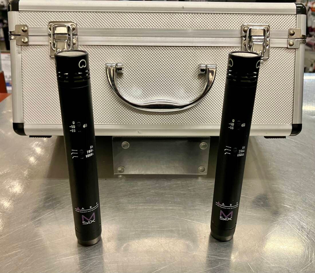 ART M-SIX matched pair pencil condenser mics