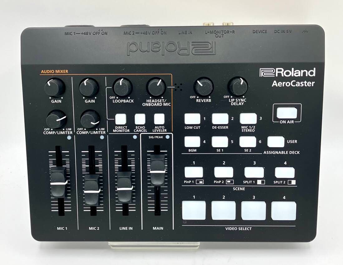 Roland AeroCaster livestreaming system