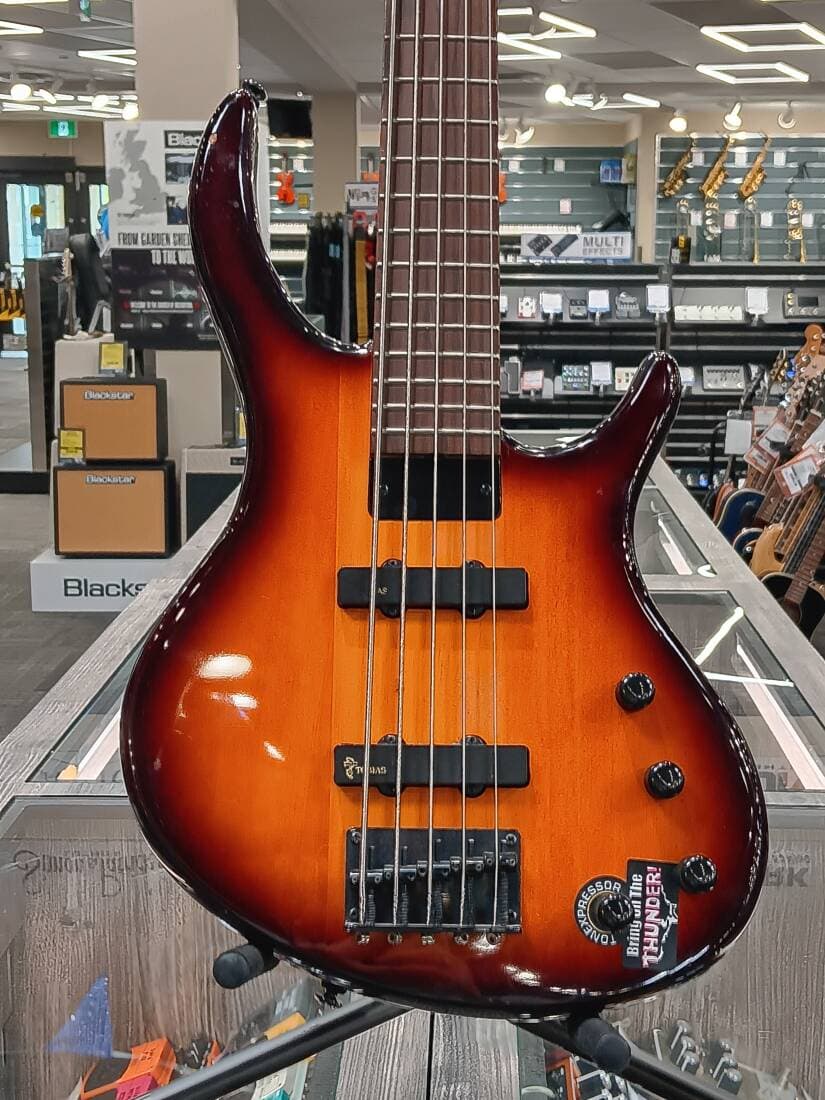 Epiphone - Toby Deluxe V Bass - Vintage Sunburst