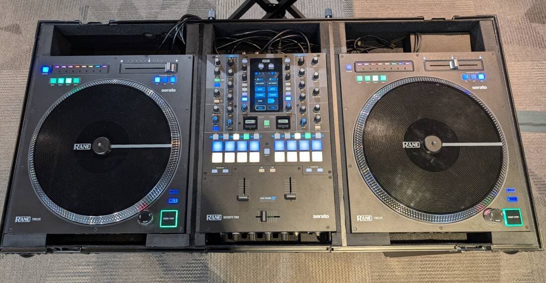 Rane Pro DJ Setup - Seventy-Two + Dual Twelve Controllers + Case