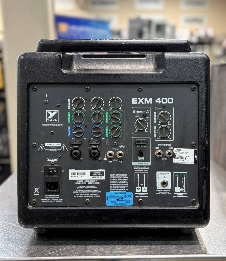 Yorkville Sound - Excursion Mini 400 Watt Compact PA
