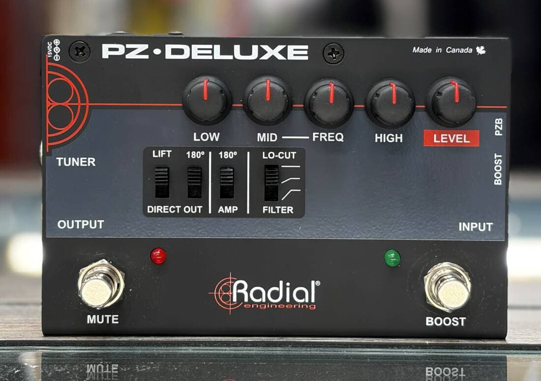 Radial - PZ Deluxe Acoustic Instrument Preamp