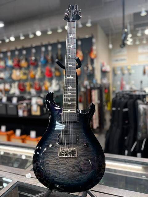 PRS Guitars - SE Mark Holcomb SVN 7-String Electric Guitar with Gig Bag - Blue Burst