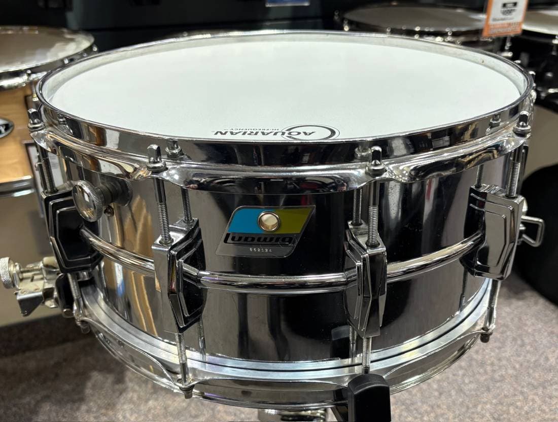 Ludwig 1971 6.5x14 Super Sensitive Snare Drum