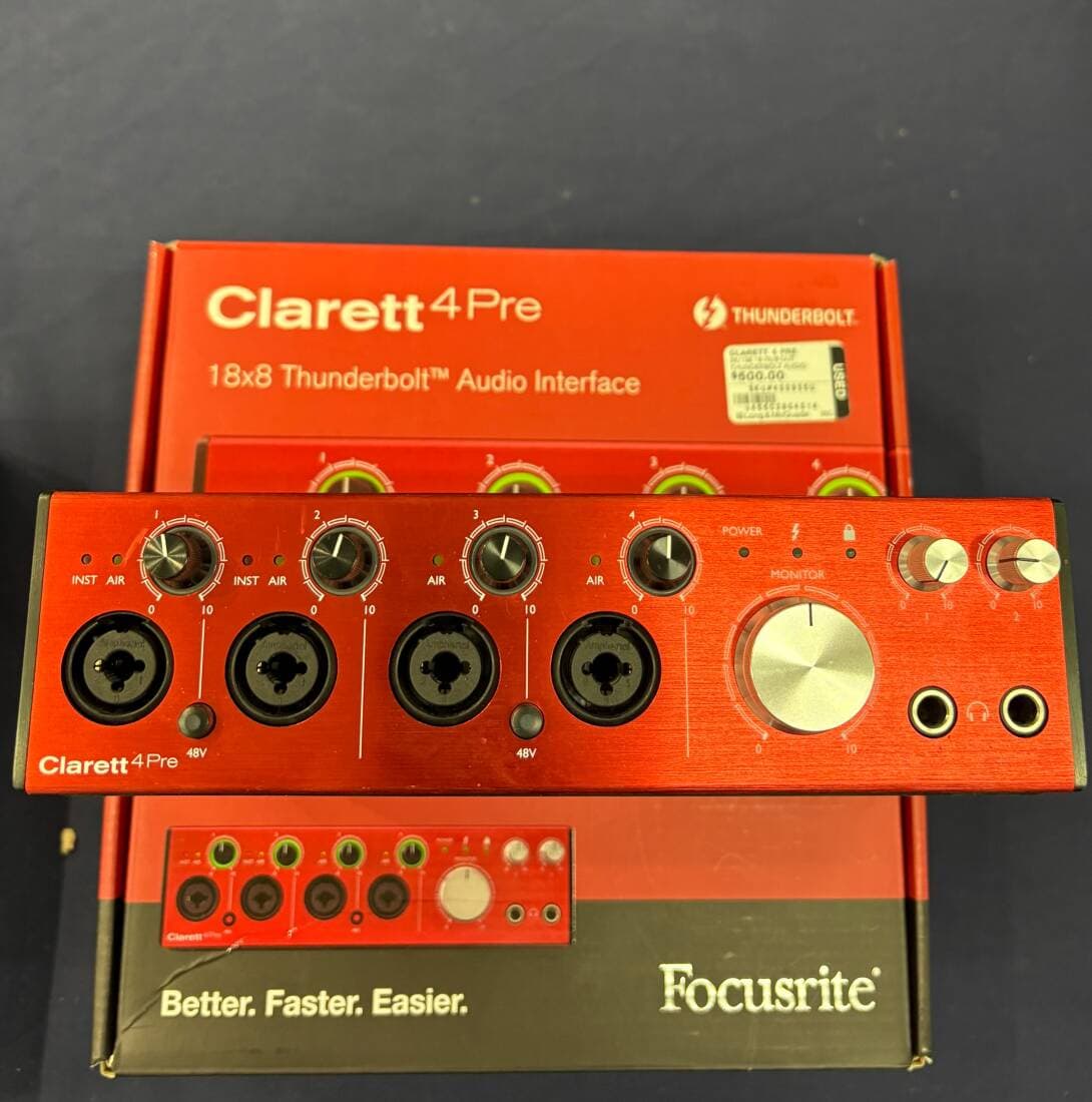Focusrite - CLARETT 4 PRE