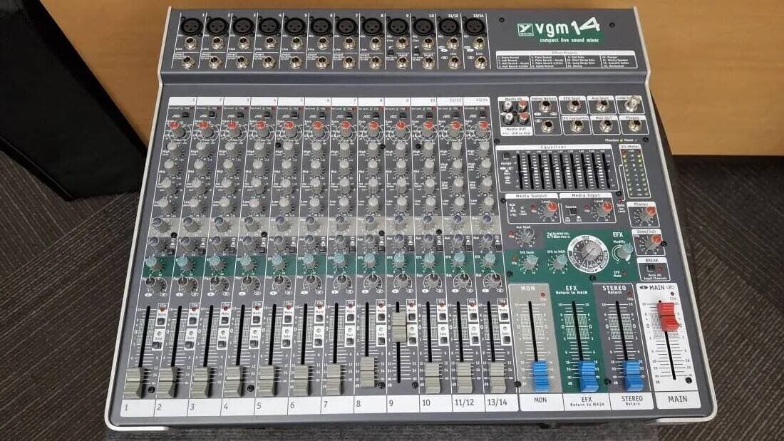 Yorkville Sound 14 Channel Compact Desk Mixer