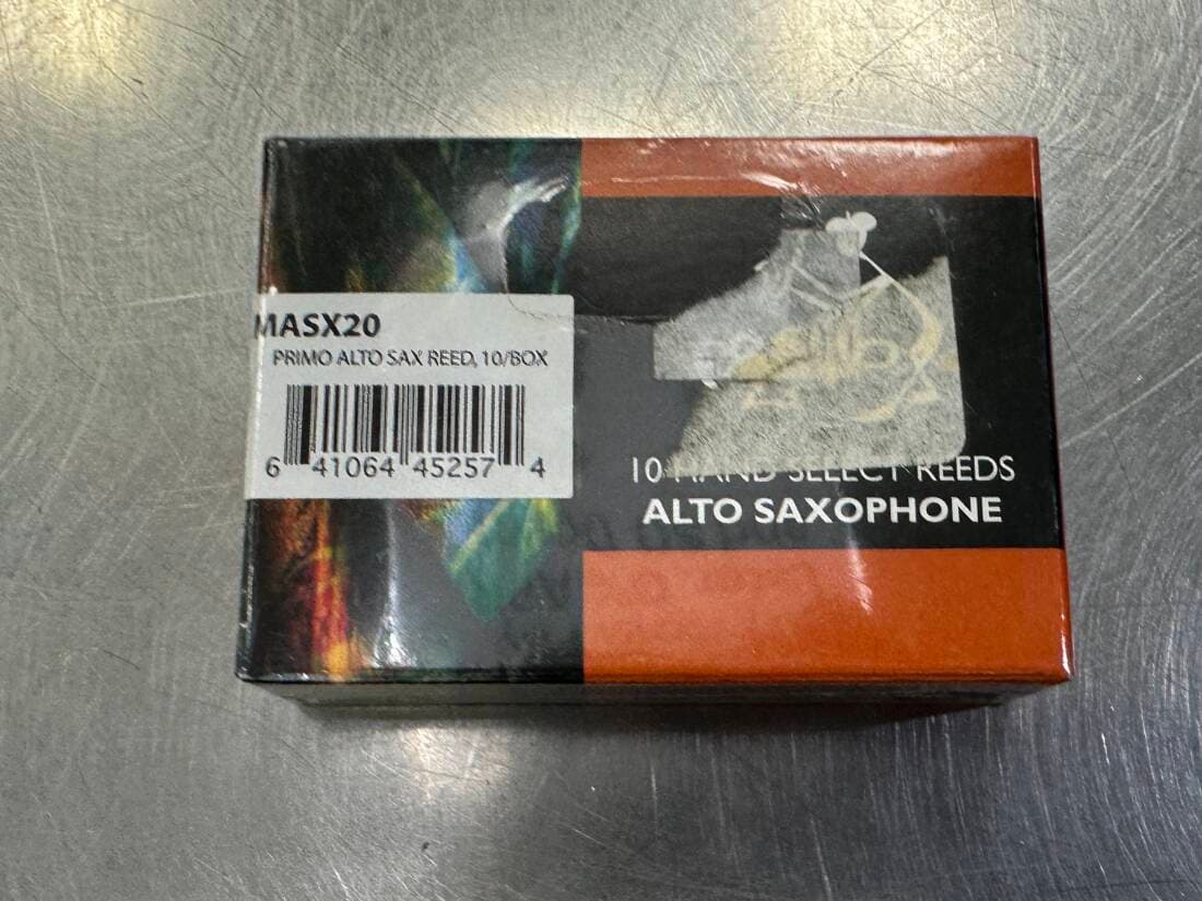 Size 2 Primo Alto Sax Reed - 10 Box